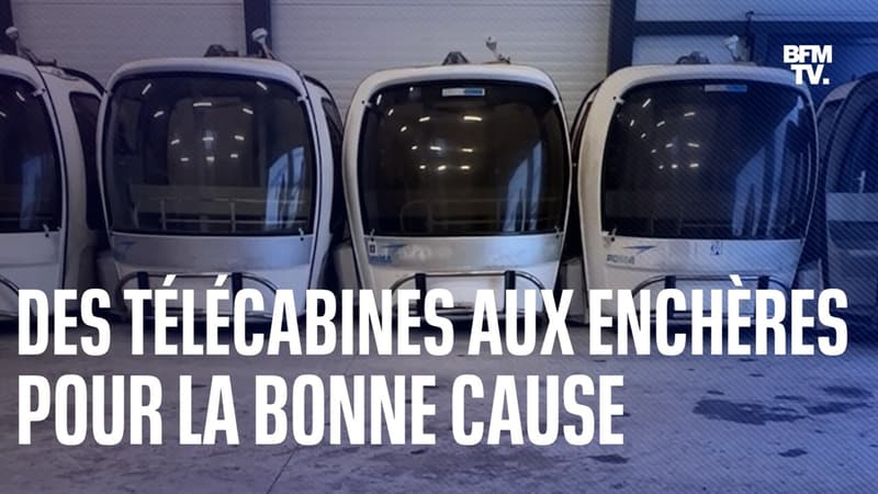 Enfant Hautes-Pyrénées: 10 télécabines vendues aux enchères pour la bonne aim