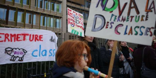 Ecole A Paris, des fermetures de classes « sans précédent » provoquent la colère des fogeys et des enseignants