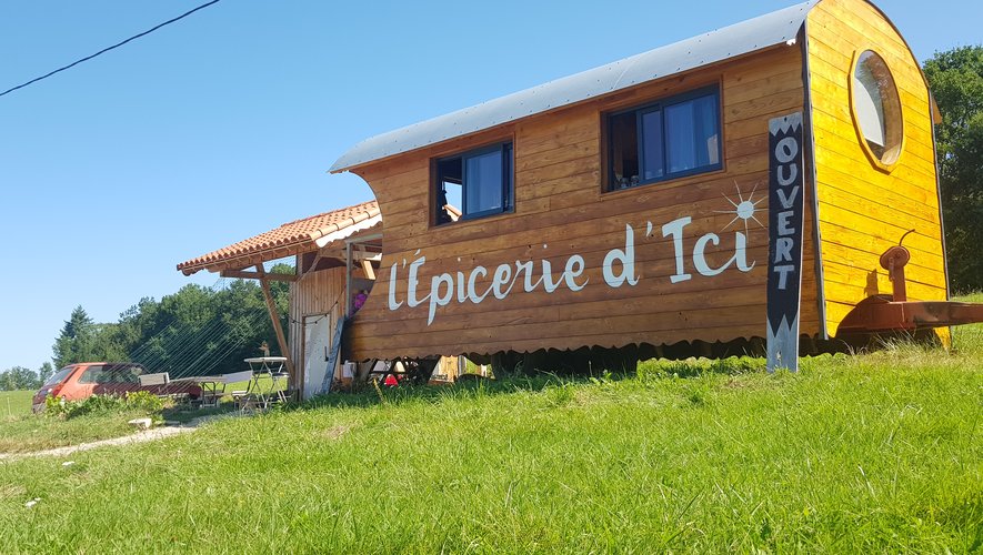 Epicerie “L’Épicerie d’Ici”, une roulotte en bois devenue une vitrine des produits ariégeois et du savoir-faire local – ladepeche.fr