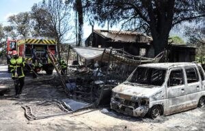 Camping Pyrénées-Orientales : L’incendie stabilisé, mais un camping détruit