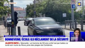 Ecole Marseille: les fogeys d’élèves demandent plus de sécurité devant l’école Bonneveine