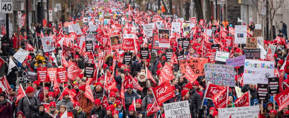 Ecole Grève générale illimitée: Québec dépose une proposition de règlement