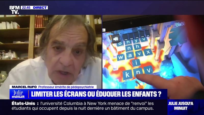 Enfant “Un rapport de bon sens”: Marcel Rufo (professeur émérite de pédopsychiatrie) réagit au rapport sur l’usage des écrans avec les enfants remis à Emmanuel Macron